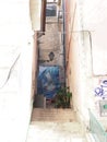 Graffiti Alleyway, Lisbon, Portugal