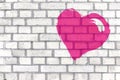 Graffiti Heart Royalty Free Stock Photo
