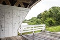 The Holliwell Covered Bridge, Winterset, Madison County, Iowa