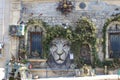 Wall painting in old city Baku