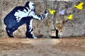 France, graffiti of freedom