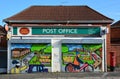Graffiti on a post office Royalty Free Stock Photo