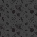 Graffiti seamless pattern