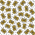 Graffiti Seamless Pattern Royalty Free Stock Photo