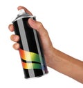 Graffiti spray can