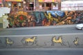 Graffiti on the streets of La Paz Royalty Free Stock Photo