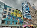 Graffiti Style Art, Lafayette Street, New York City, NY, USA