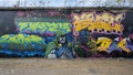 Graffiti style mural by @facke_uno and Joe Skilz at the