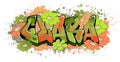 Graffiti styled Name Design - Clara