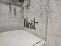 Graffiti with text Kunst