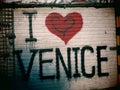 Graffiti in Venice beach Royalty Free Stock Photo