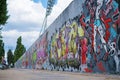 Graffiti wall at Berlin Mauerpark, former boder between east and