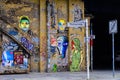 Graffiti on a wall in Berlin Royalty Free Stock Photo