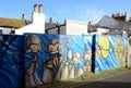 Graffiti wall in Brighton,