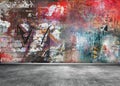 Graffiti wall Royalty Free Stock Photo