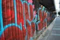 Graffiti on Wall in street Royalty Free Stock Photo