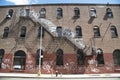 Graffiti in Williamsburg section in Brooklyn