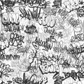 Graffity wall tags seamless pattern, graffiti street art.