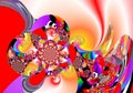 Grafik design art Abstract colorful painting Pictures new art