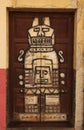 Grafiti on a door in La Paz