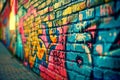 grafitti textured wall. colorful. graffiti wall. japanese writings