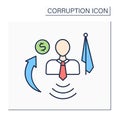 Graft color icon Royalty Free Stock Photo