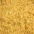 The graham cracker crust mix with melted butter Royalty Free Stock Photo