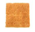 Graham Cracker Isolated Royalty Free Stock Photo