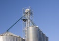 Grain Bins #2 Royalty Free Stock Photo