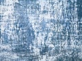 Grain blue paint wall background or texture