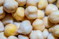 Grain chickpea close-up for sprouting Royalty Free Stock Photo