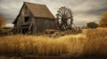 grain corn mill Royalty Free Stock Photo