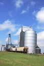 Grain Elevator Royalty Free Stock Photo