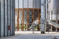 Grain Elevator Detail Royalty Free Stock Photo