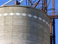 Grain Elevator Detail Royalty Free Stock Photo