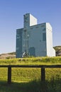Grain elevator at Rosedale, Alberta Royalty Free Stock Photo