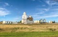 Grain elevator on the Canadian prairies Royalty Free Stock Photo