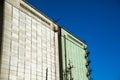 Grain elevator. Storage and loading of grain Royalty Free Stock Photo