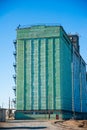 Grain elevator. Storage and loading of grain Royalty Free Stock Photo