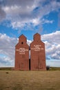 Grain elevators Rowley Royalty Free Stock Photo