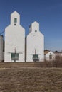 Grain elevators Royalty Free Stock Photo