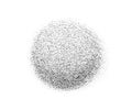 Grain noise gradient pattern vector background. Abstract monochrome 3d sphere consist of tiny rectangles. Gradient round