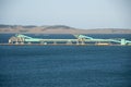 Grain Outloader in Port Lincoln Royalty Free Stock Photo