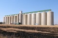 Grain silo Royalty Free Stock Photo