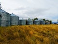 Grain Silos in Northern Montana