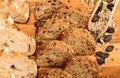 Grain and spelta bread with cereals 3 Royalty Free Stock Photo