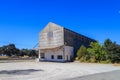 Grain storage barn