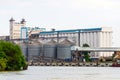 Grain terminal at the port