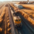 Grain Train: Nourishing Nations on the Move.generative ai