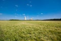 Grainfield and power plant